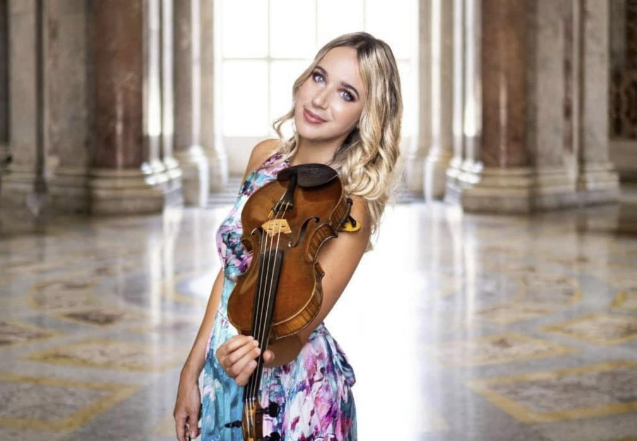 ANNA TIFU violinista, auditorium I.T.I. "Galileo Ferraris"